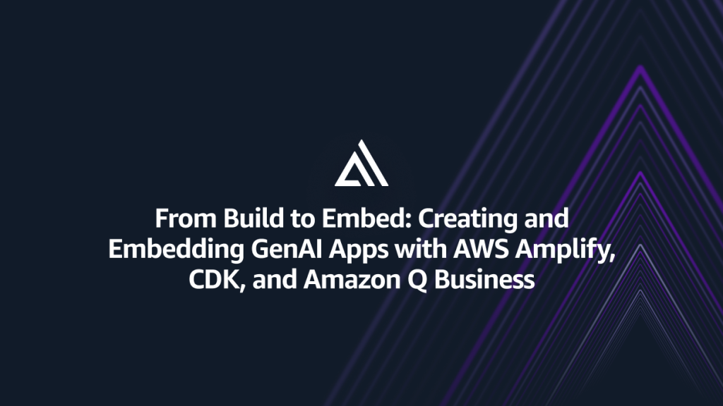 From Build to Embed